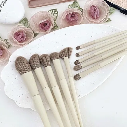 [고퀄!/당일발송!] 올인원 메이크업 10종 브러쉬세트 파우치증정