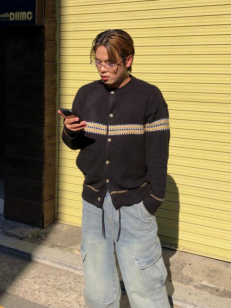 AC 노르딕 가디건 4color