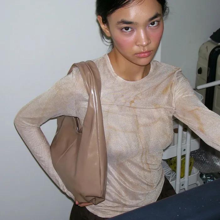 Puffy bag [Taupe]