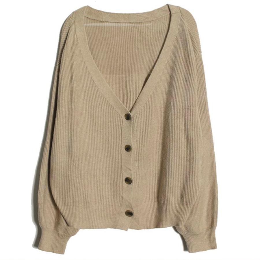 v-neck cardigan