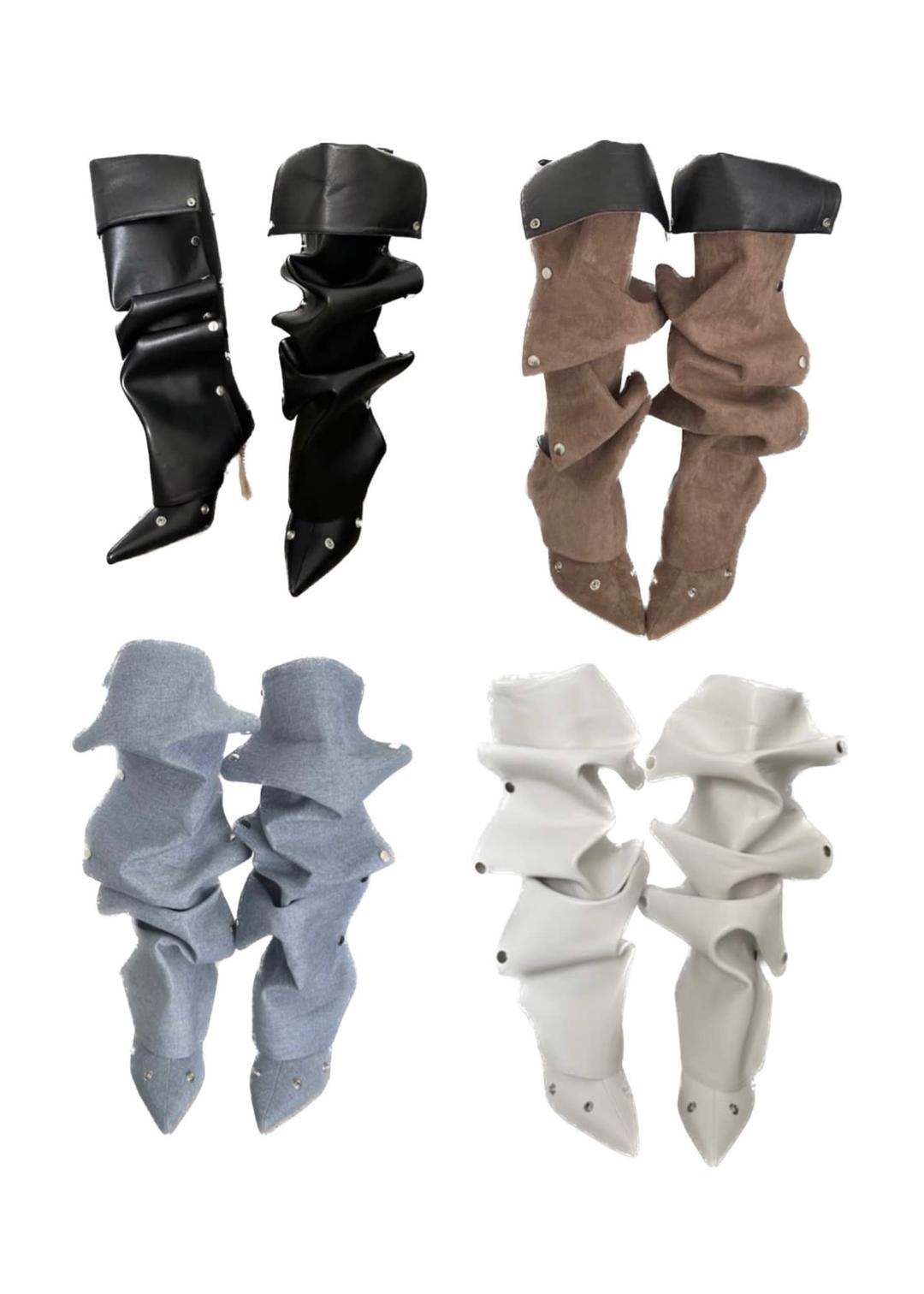 secret button boots (4color) 탈부착 가능