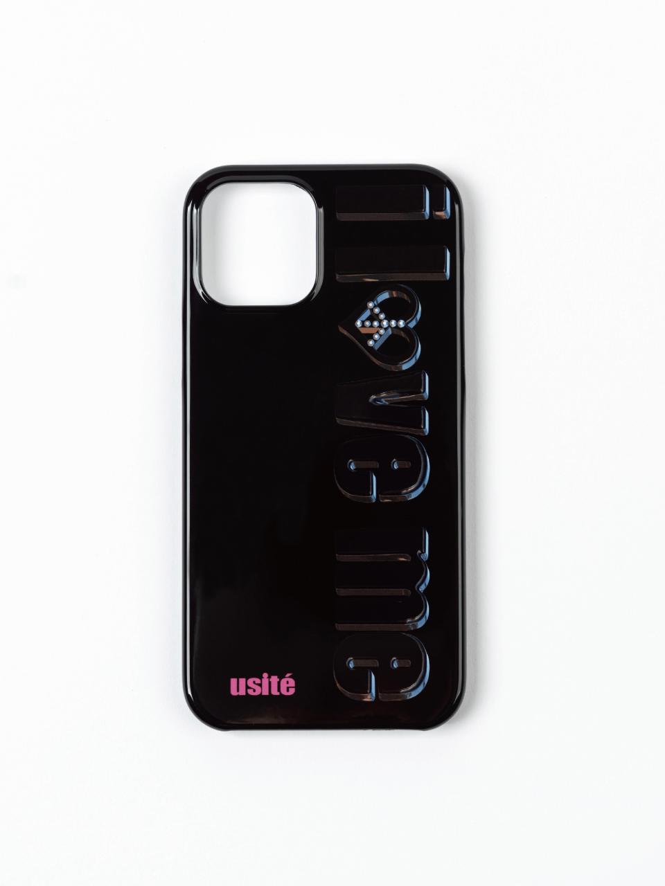 I LOVE ME PHONE CASE for iPhone (BLACK)