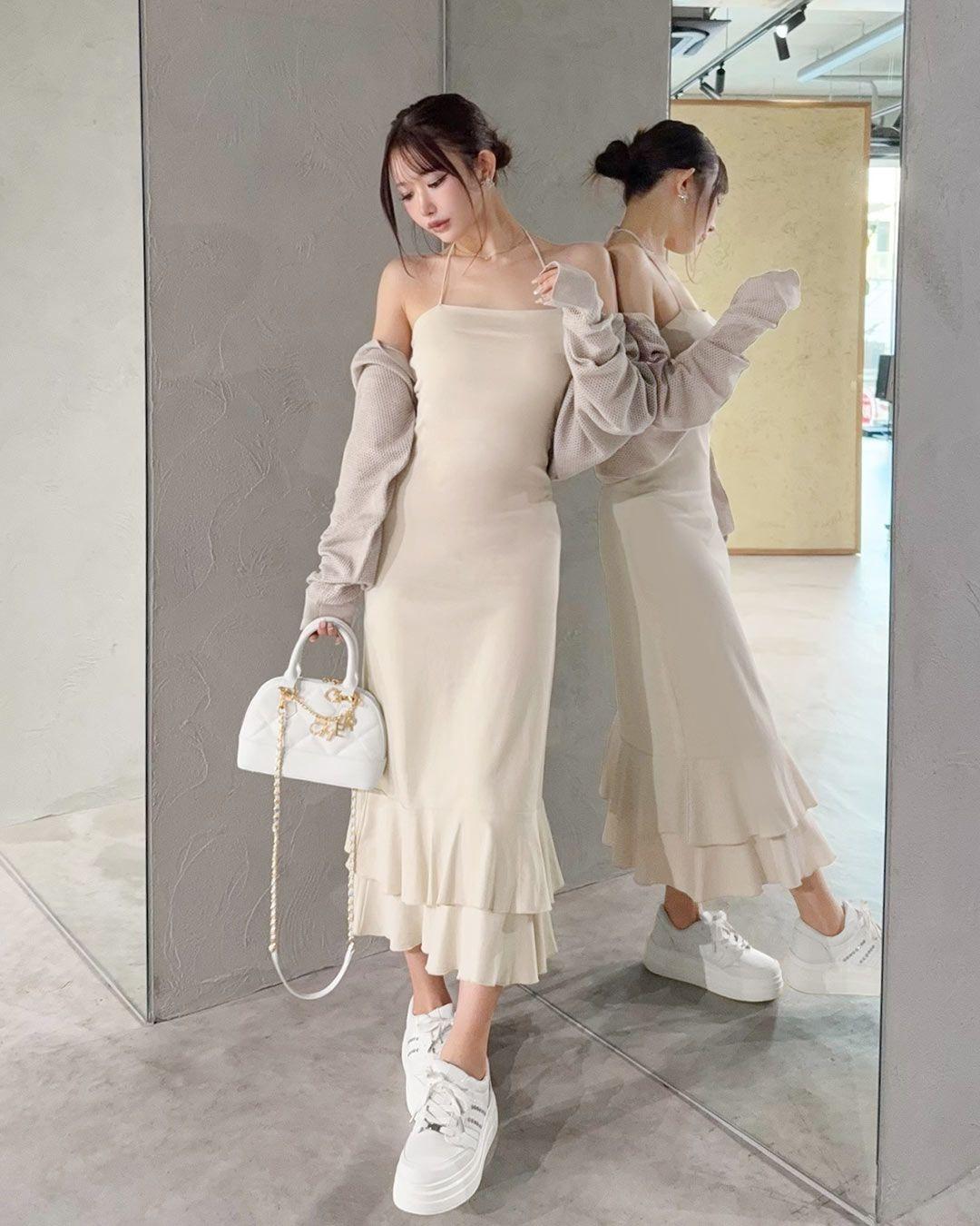 ロングワンピアンサンブル ブラック | ファッション通販＆メディアMyColor ～マイカラー～