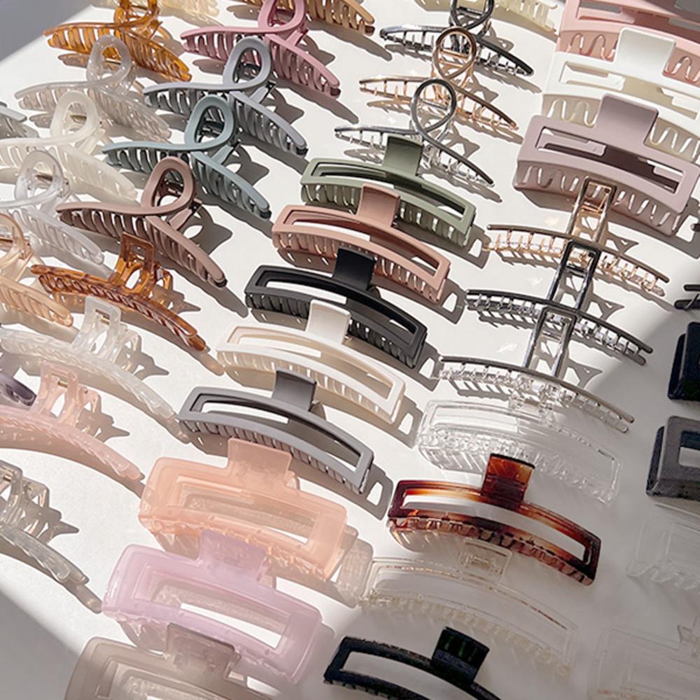 15cm 대형 집게핀 꼬임 빅사이즈 대왕 숱많은 큰 빅 올림머리 헤어 메탈 진주