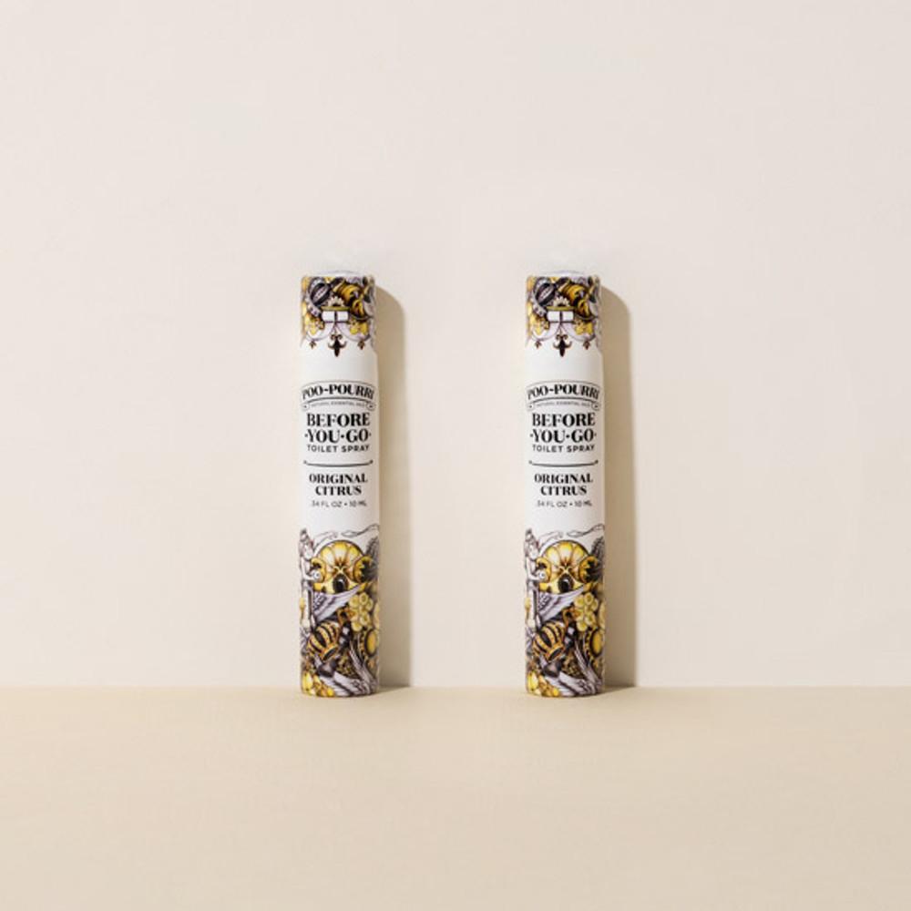 [푸푸리] 토일렛퍼퓸 오리지널시트러스 휴대용 10ml (20회분) 1+1