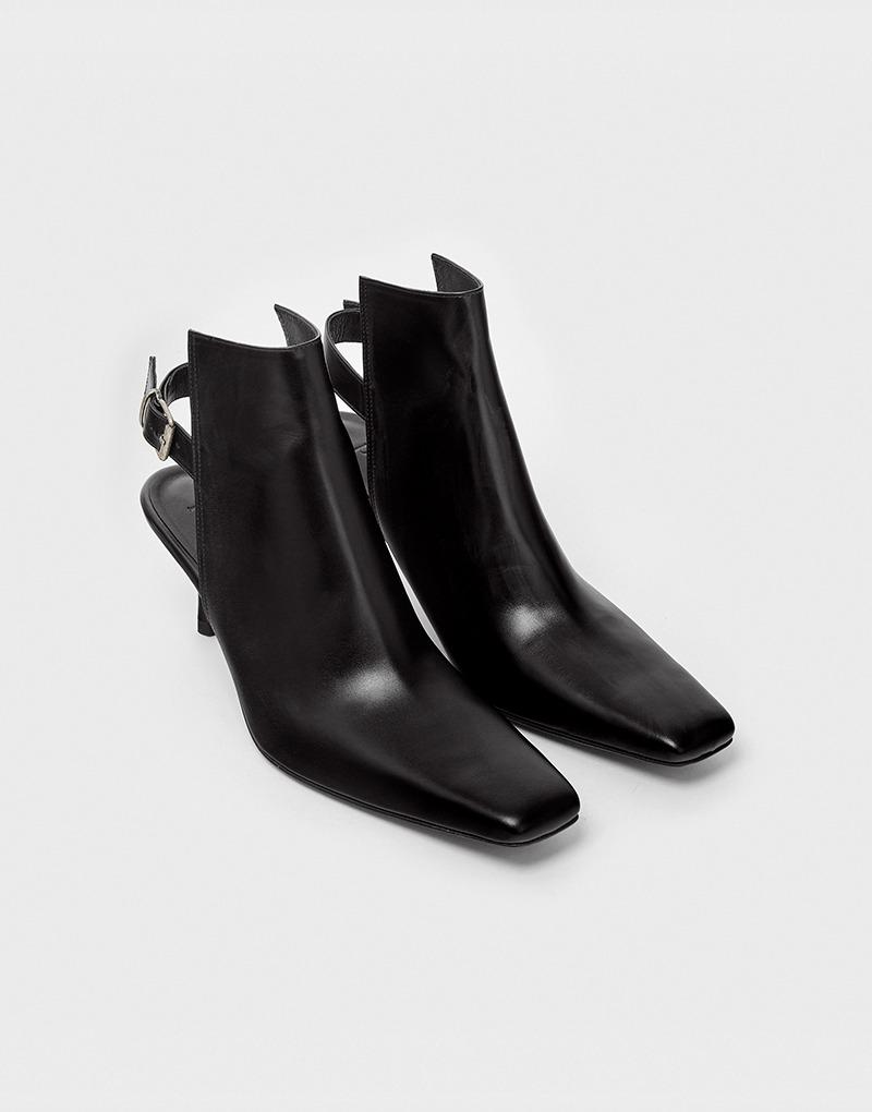 PITA belted half boots_black