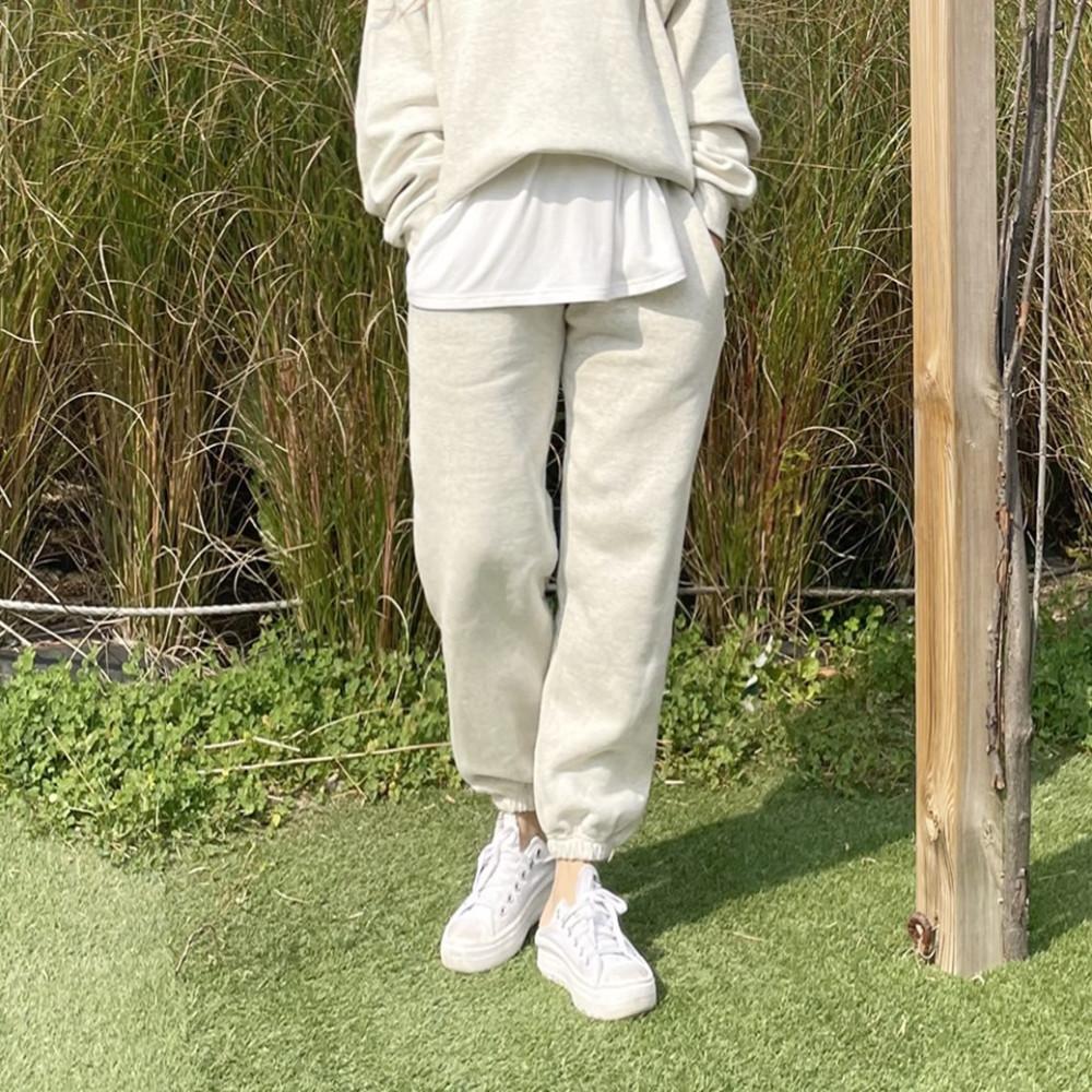 [ 5가지 사이즈/ 12컬러 ] 누구나 남여공용 워싱 기모 조거 팬츠 [무료배송]