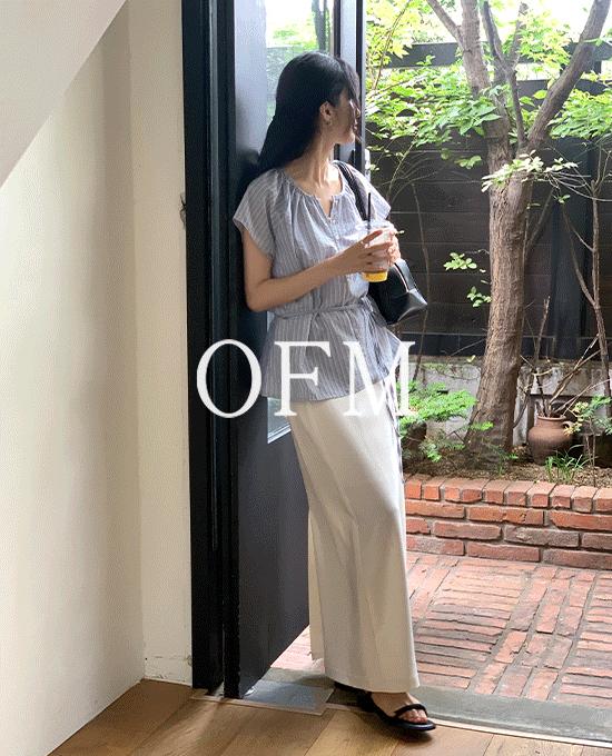 메리어라운드 [썸머🍉][ofm] 썸머 세미 에이라인 맥시 롱 (sk)
