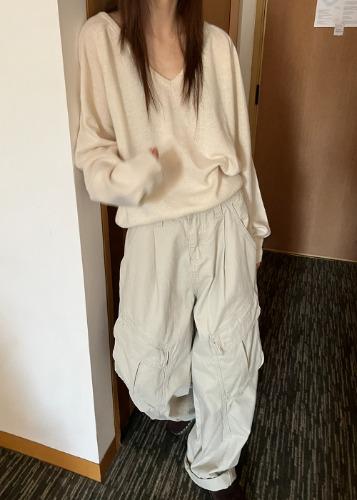 모어프로덕트 [new]피그먼트 카고 팬츠