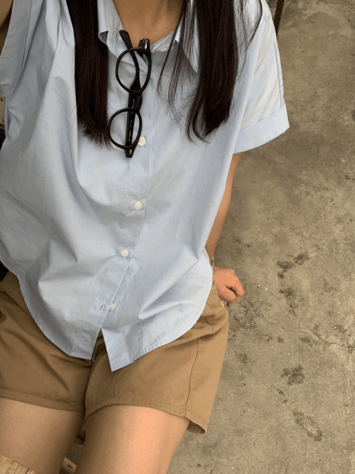 포드 롤업 반팔 shirts