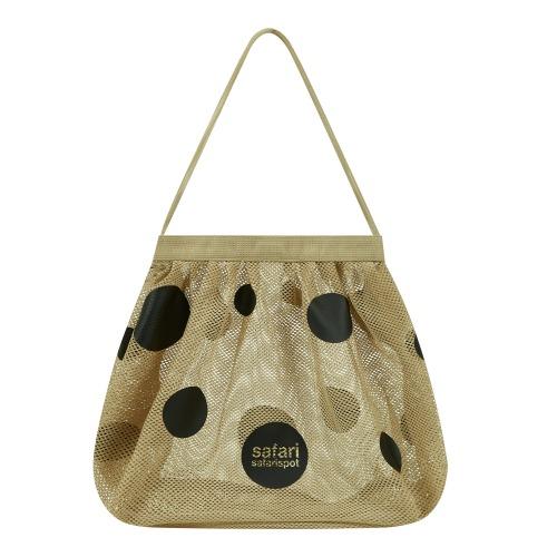 ULTIMATE DOT MESH BAG (BEIGE)