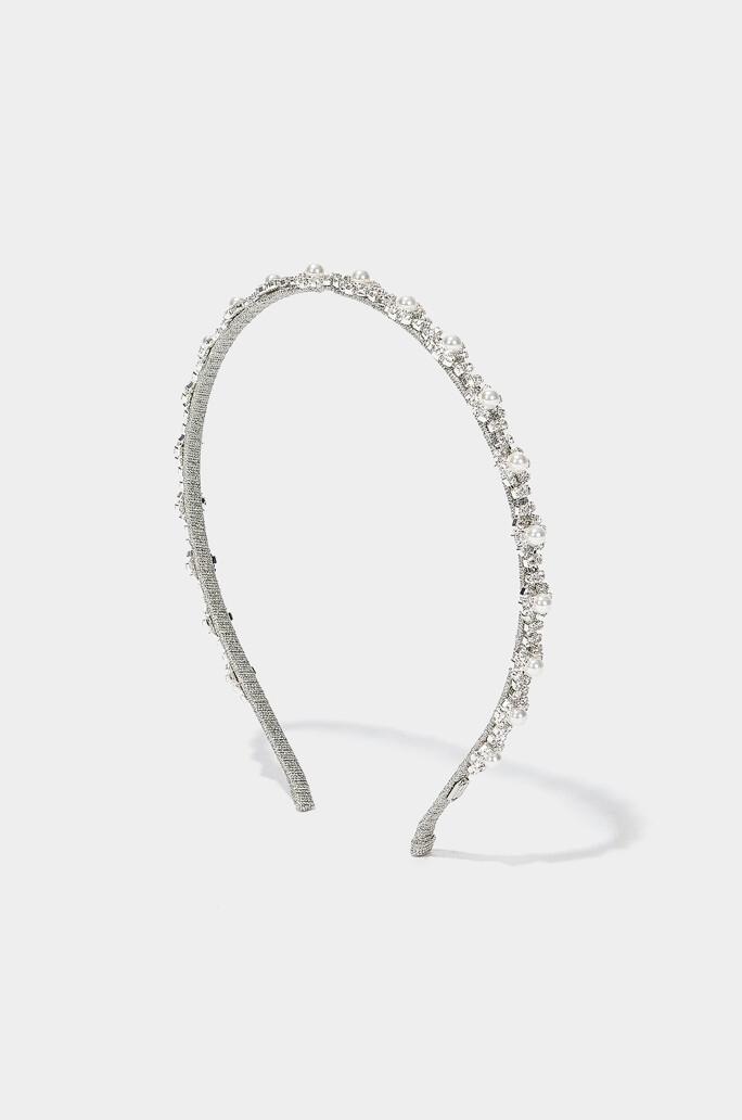 [OBZEE] 펄 & 크리스탈 헤어 밴드