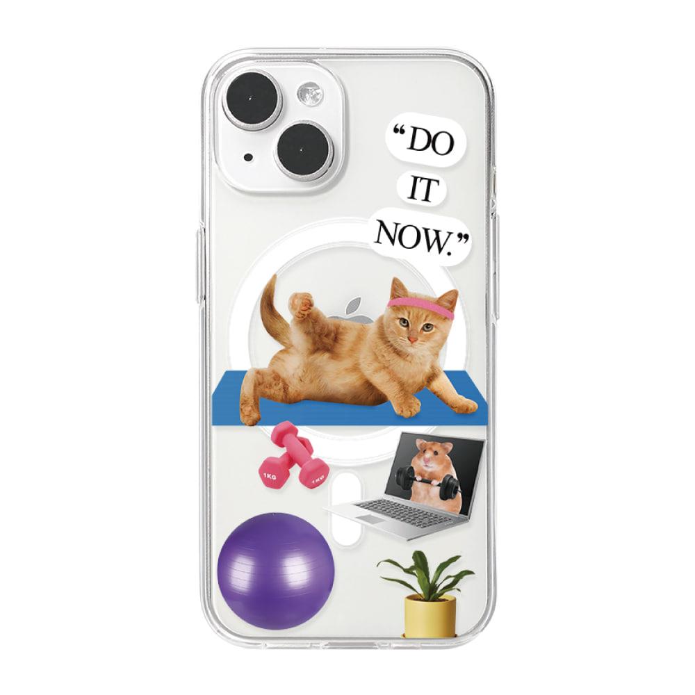 맥세이프케이스 홈트레이닝캣.G