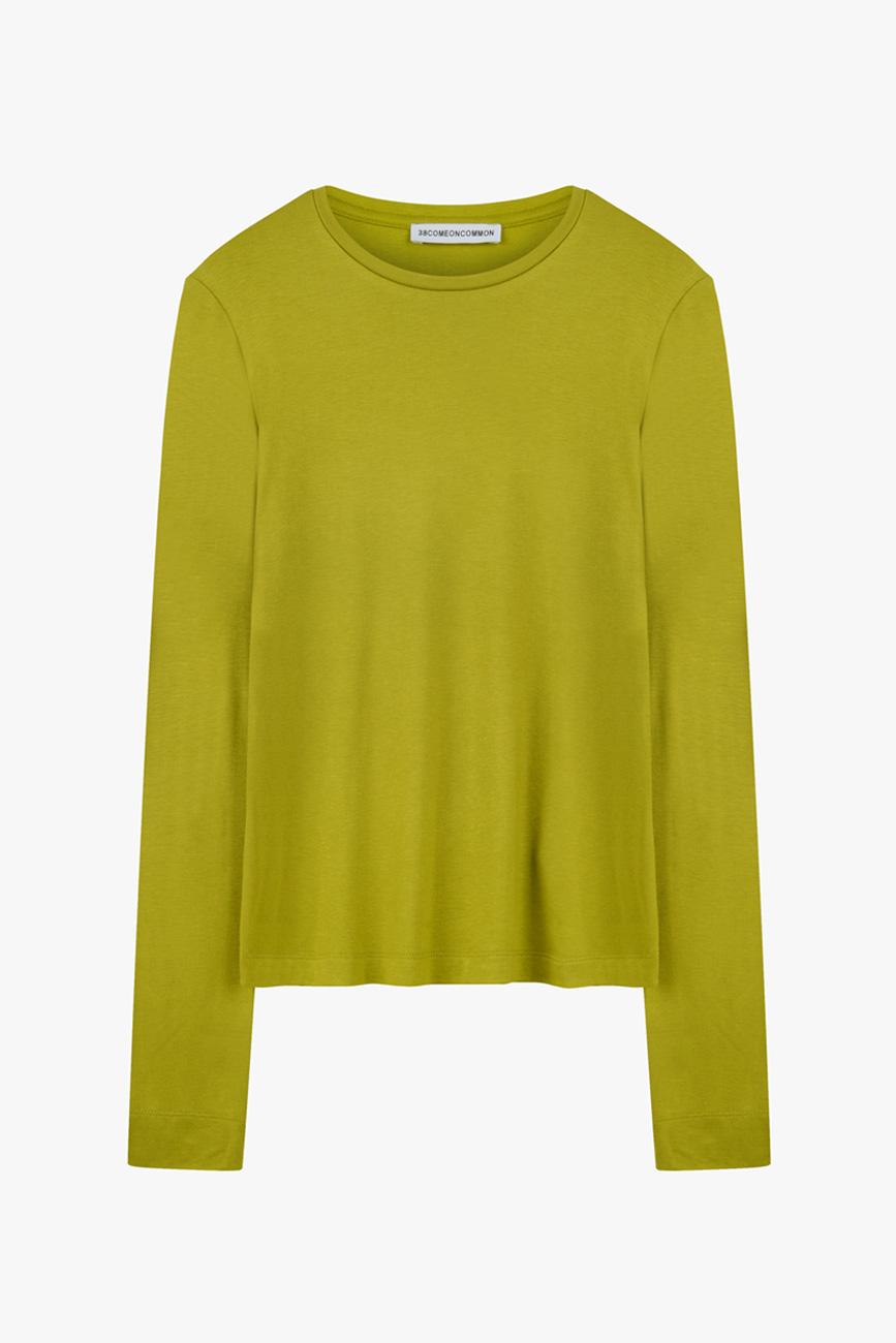 Silky Touch Slim Long Sleeve (Olive)