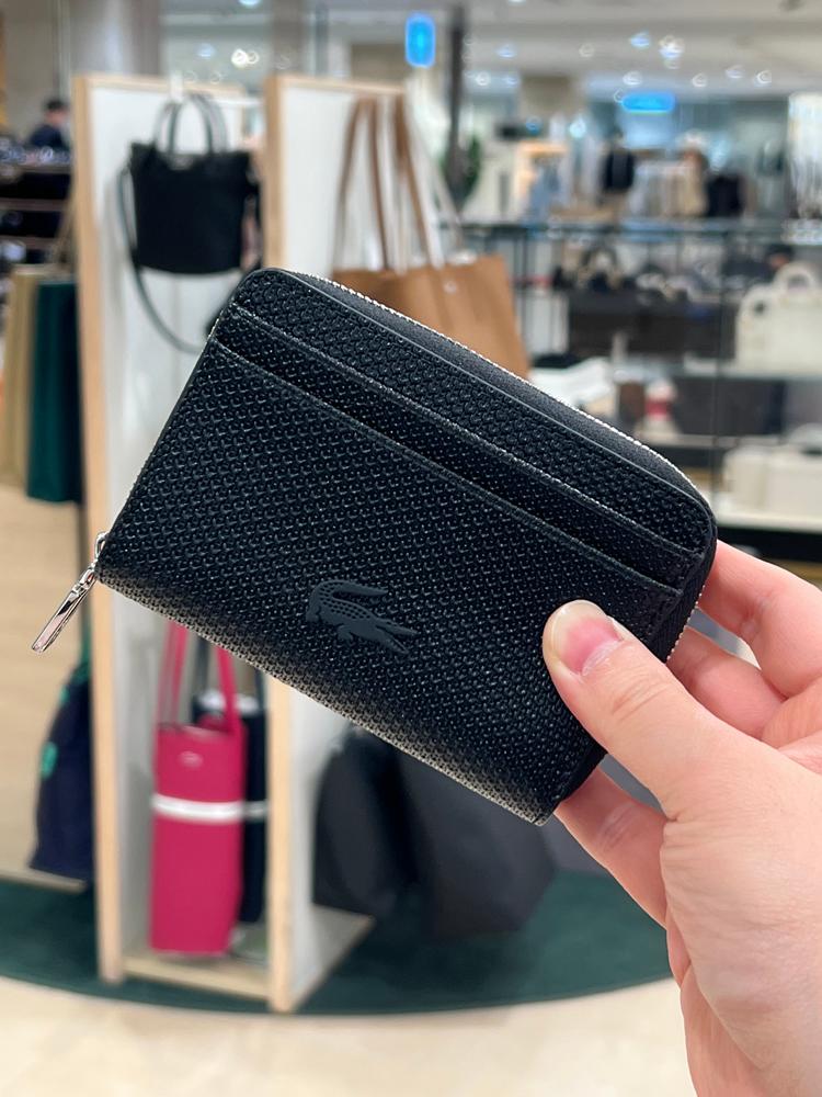 라코스테지갑 NF3855K52G000 산타코 집어라운드 카드지갑