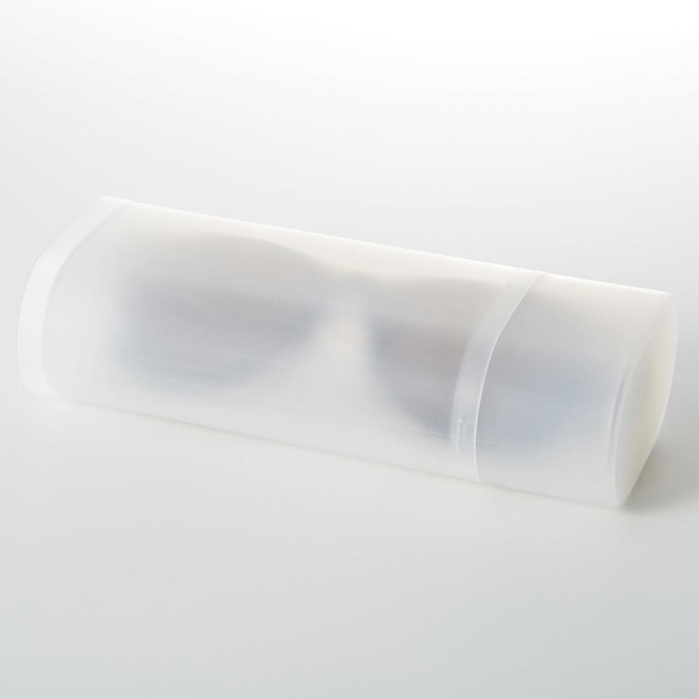 MUJI 무인양품 폴리프로필렌 안경 소품 케이스 스탠드식 L 안경집 필통 소품보관함