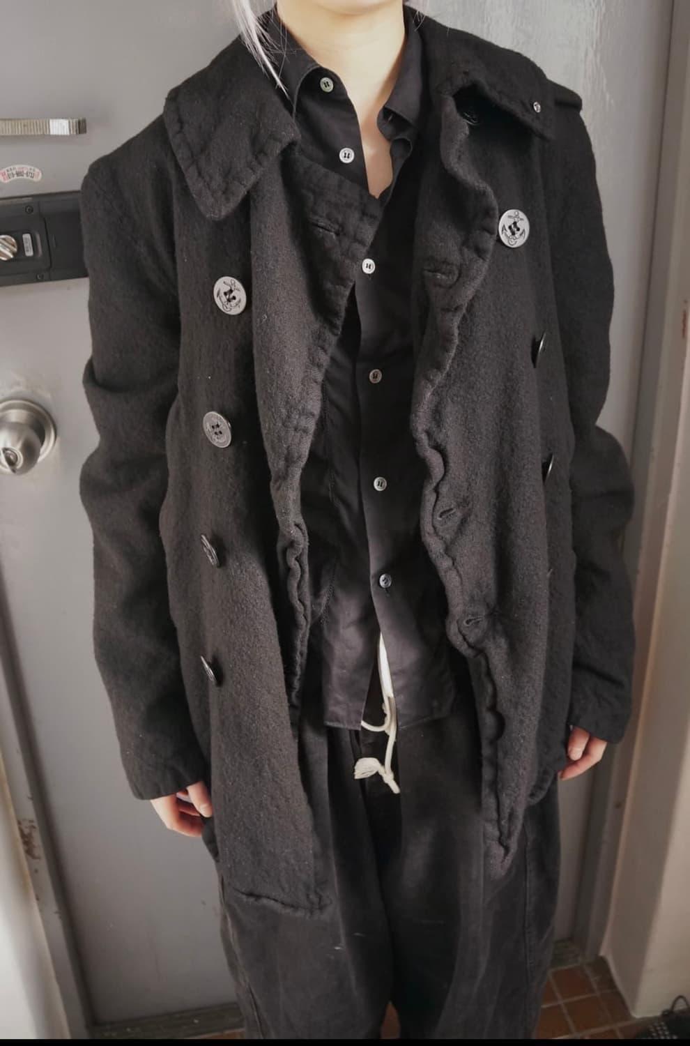 준야 와타나베 07aw 축융 피코트 | 후루츠패밀리