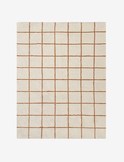 피치 그리드 러그 (3 Sizes)