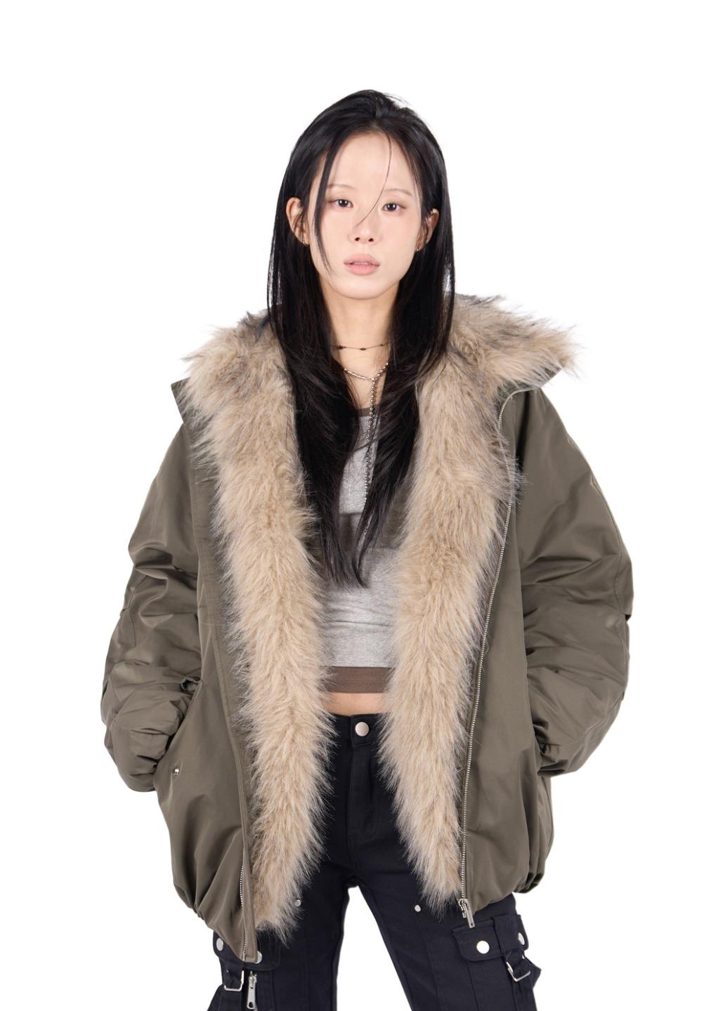 릿킴 TUNDRA FUR PADDED JUMPER