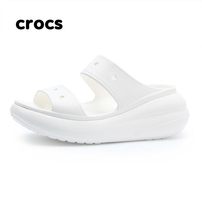 크록스 남여공용 클래식 크러쉬 샌들 화이트 (207670-100)(size230-280)