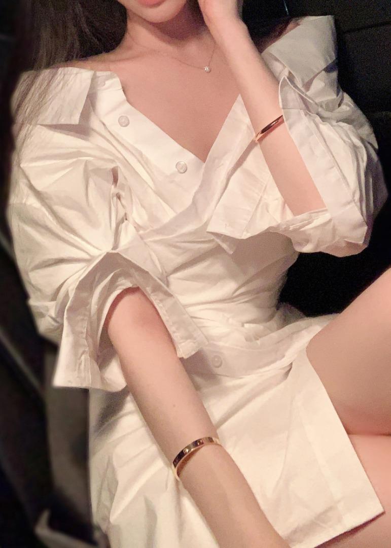 [수입 하이퀄리티] alex wang 청순섹시 셔츠 언발 원피스