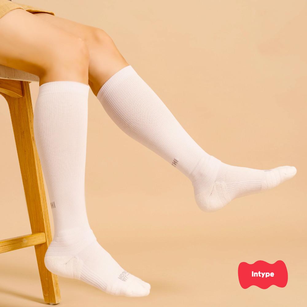 인타입 올라운드 압박 스포츠 니삭스 배드민턴 러닝 등산 골프 야구 축구 국산 양말