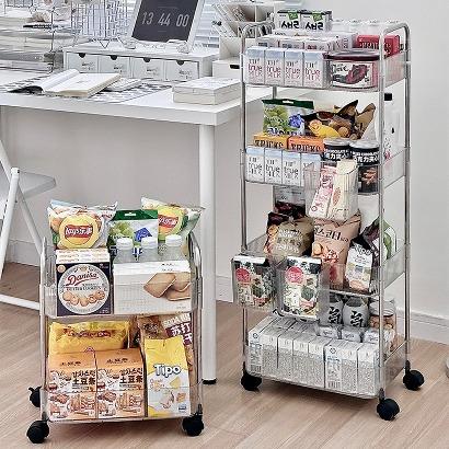 투명 선반 트롤리