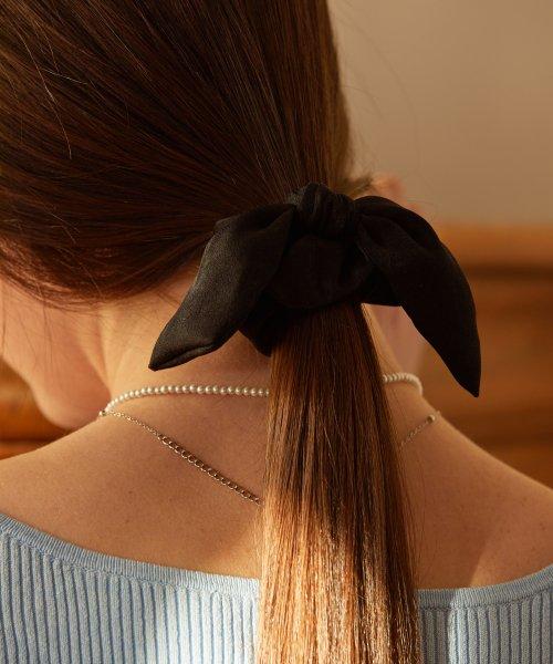 수지 리본 스크런치