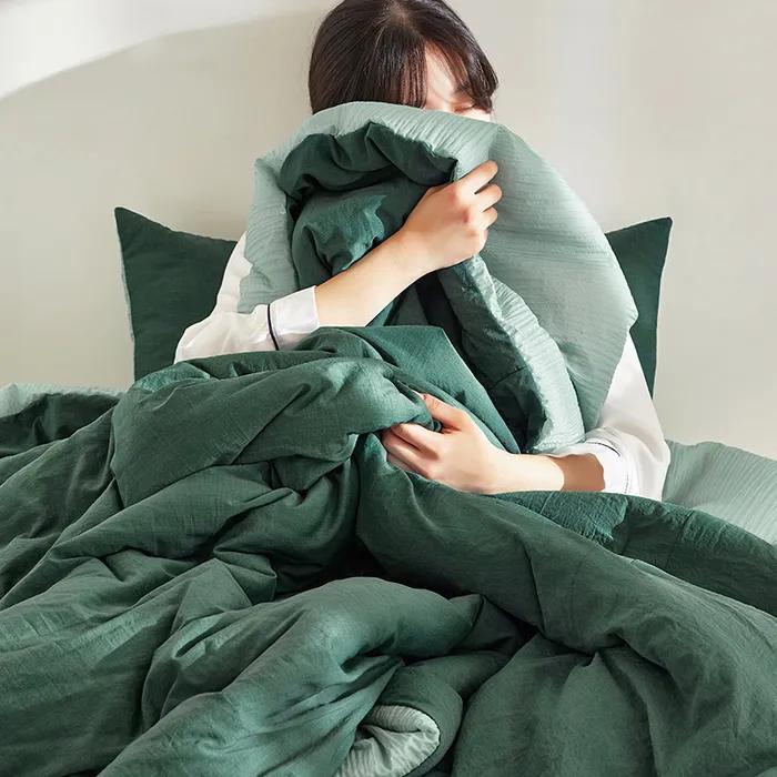 스무디 시어서커 항균 양면 여름차렵이불세트(SS/Q/K) 6종