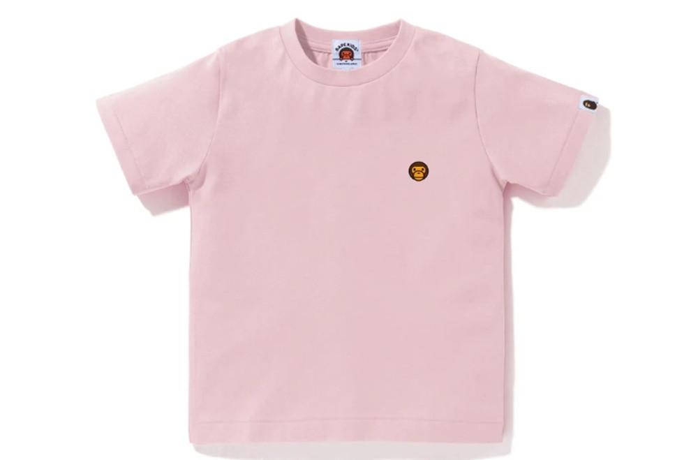 [베이프정품] 키즈 반팔티 베이비 마일로 페이스 원 포인트 티 BAPE BABY MILO FACE ONE POINT TEE