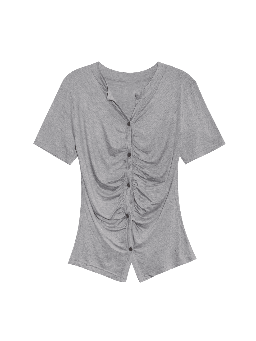 POINT SHIRRING CARDIGAN