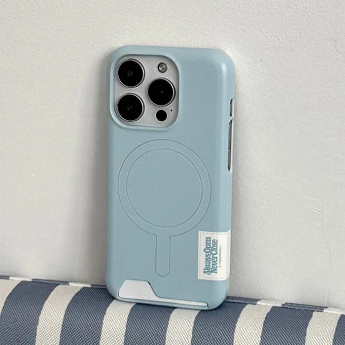 파스텔 컬러 라벨 [맥세이프 카드수납 폰케이스]