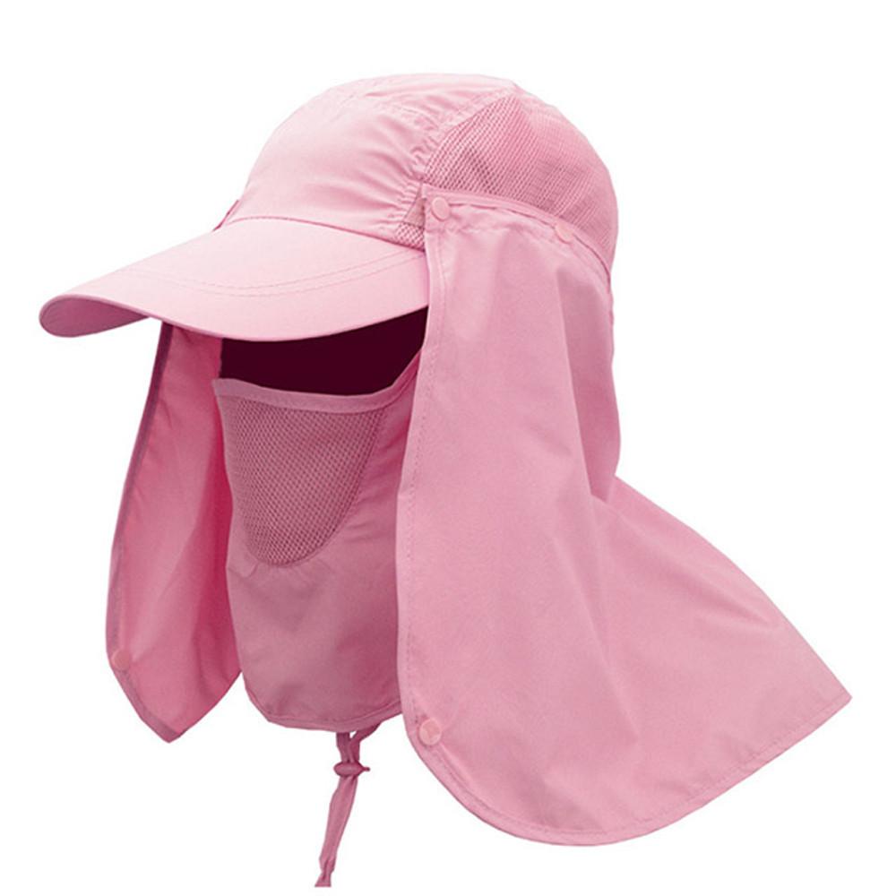 자외선차단 모자 여름 햇빛가리개 썬캡 일반 핑크