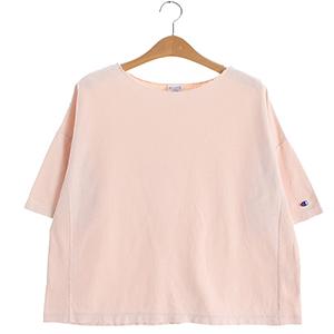 [중고] CHAMPION챔피온 코튼 빈티지 오버핏 반팔 티셔츠(SIZE : WOMAN FREE)
