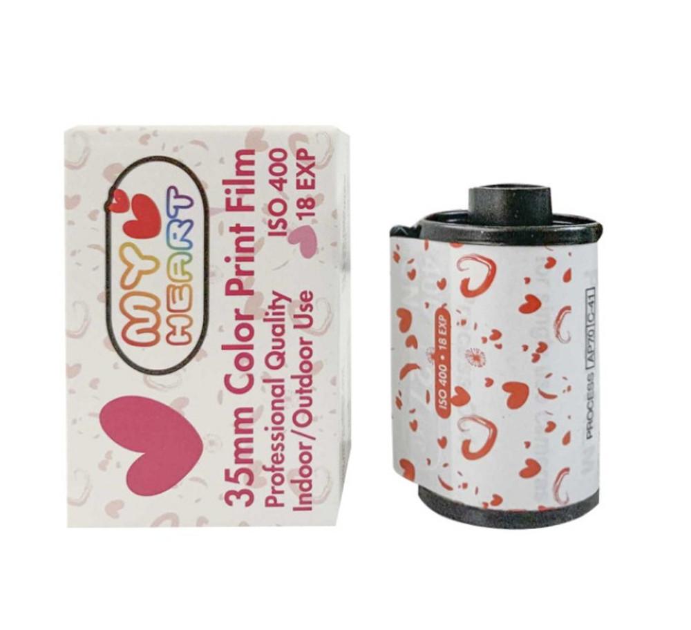 [오늘출발] MyHeart 400-18/ 마이하트 iso400 18컷/ 35mm 네거티브 컬러필름