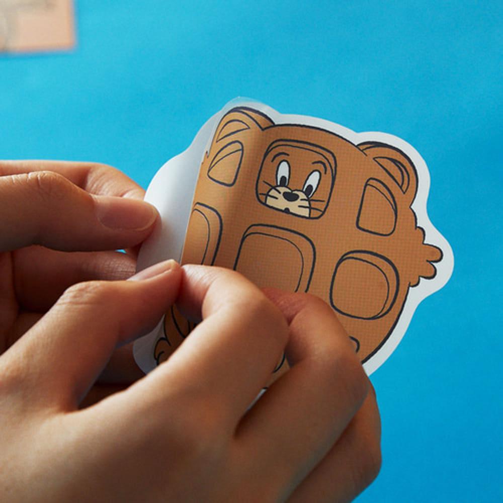 톰과 제리 투명 트래블스티커