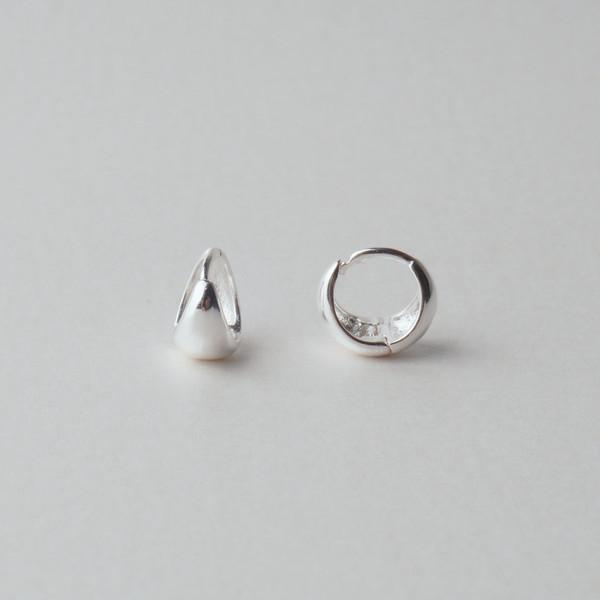 Hug One Touch Earring 8mm