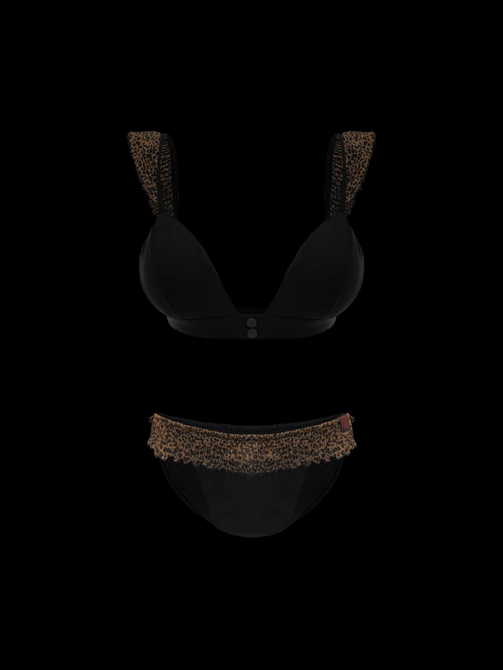 Yve frill underwear set