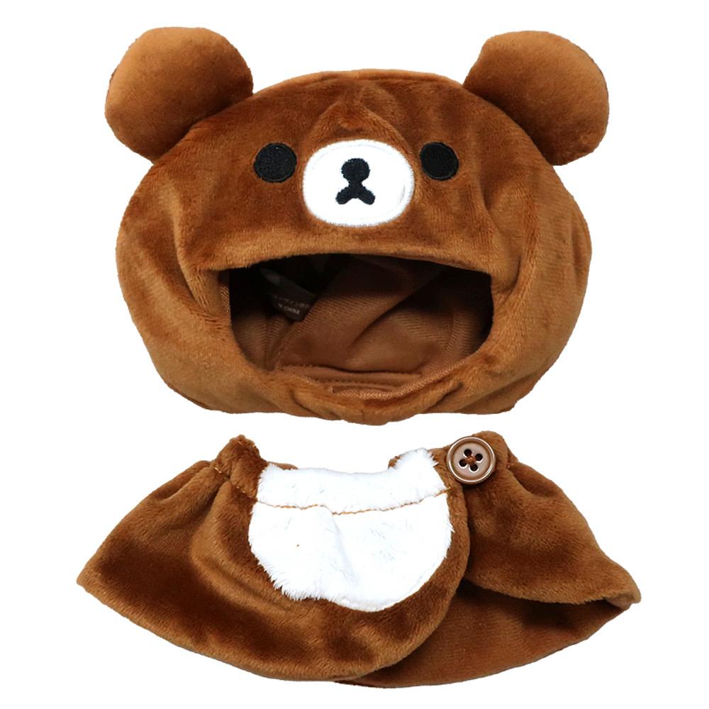 산엑스 리락쿠마의 코구마 인형 코스튬 의상 플러쉬 코스튜머 S사이즈 10cm 인형옷