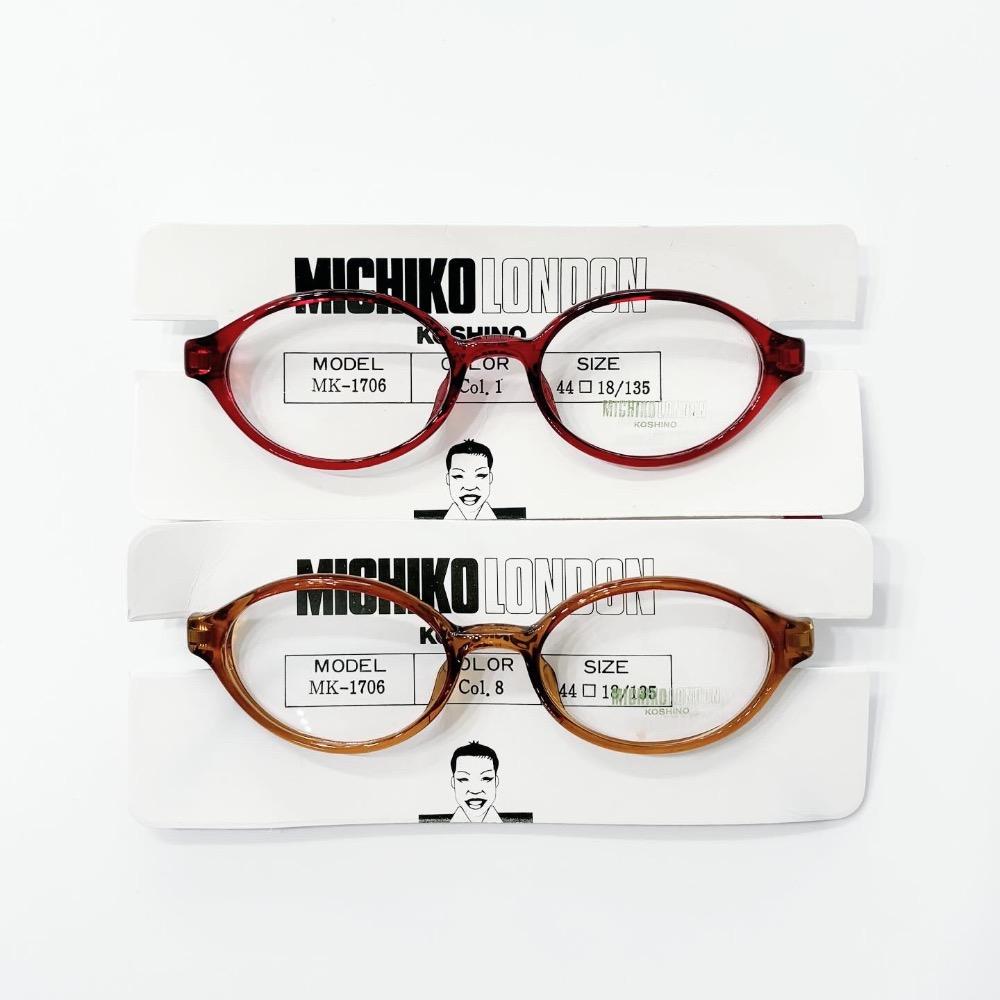 MICHIKO LONDON horn glasses(2 color)