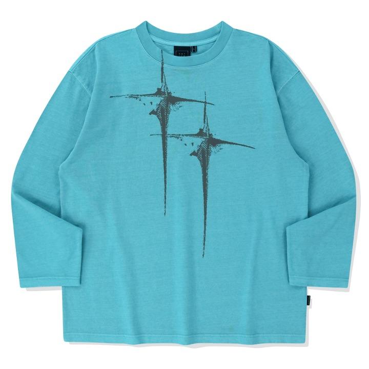 PIGMENT WASHING L/S_MINT