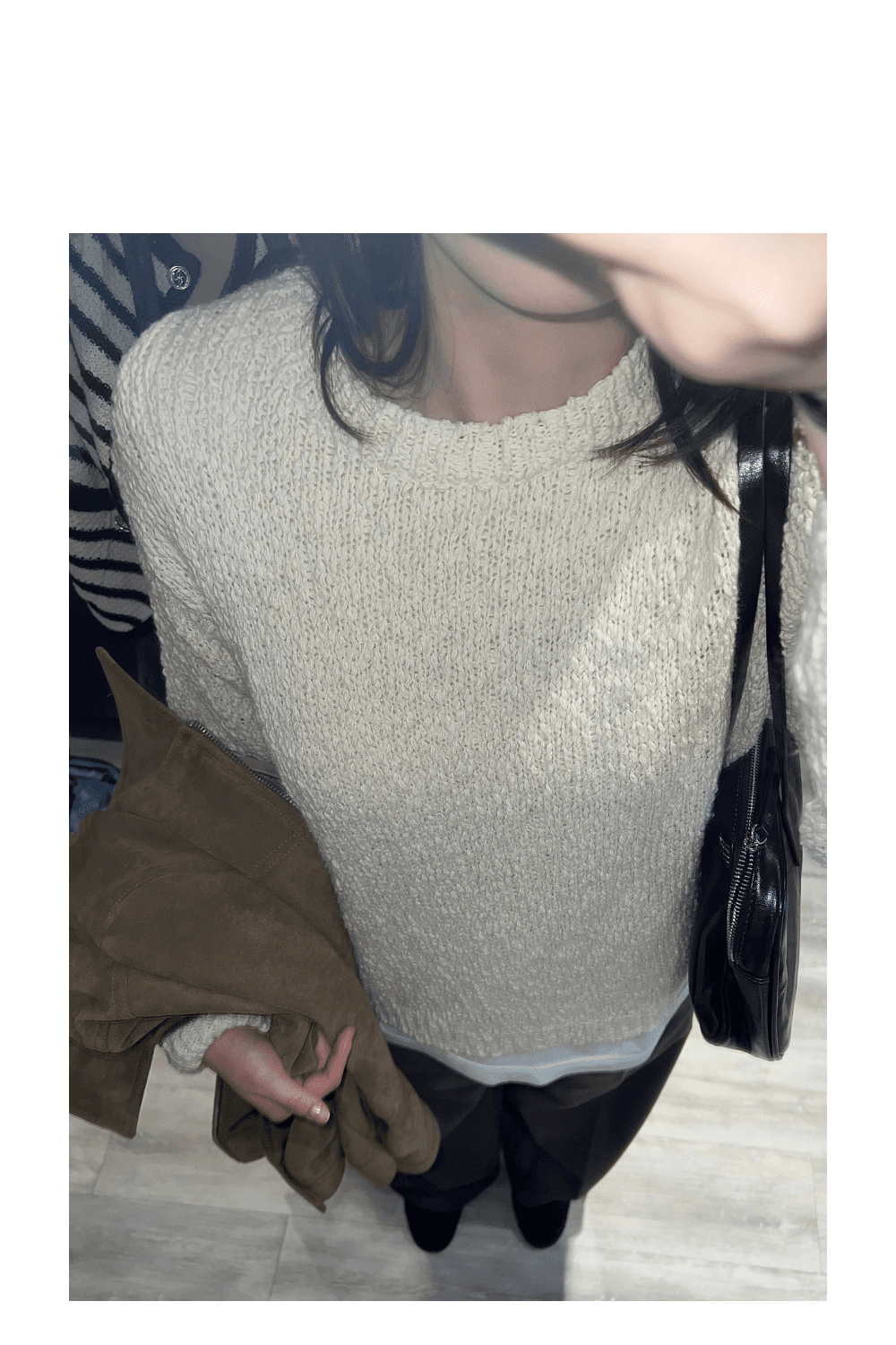Drizzle Knit Ivory [Best]
