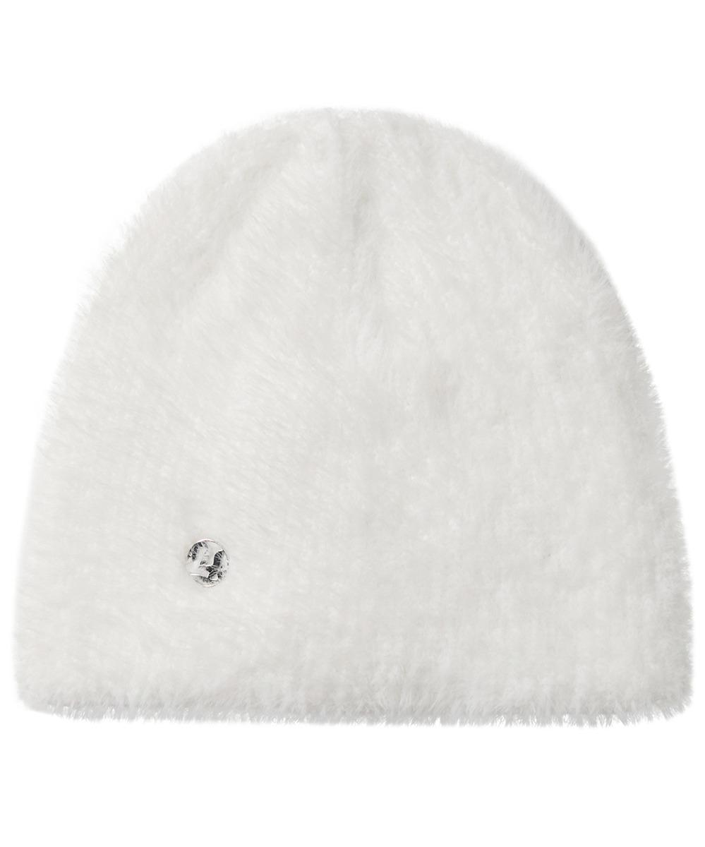 Fur Knit Beanie (FL-727_White)