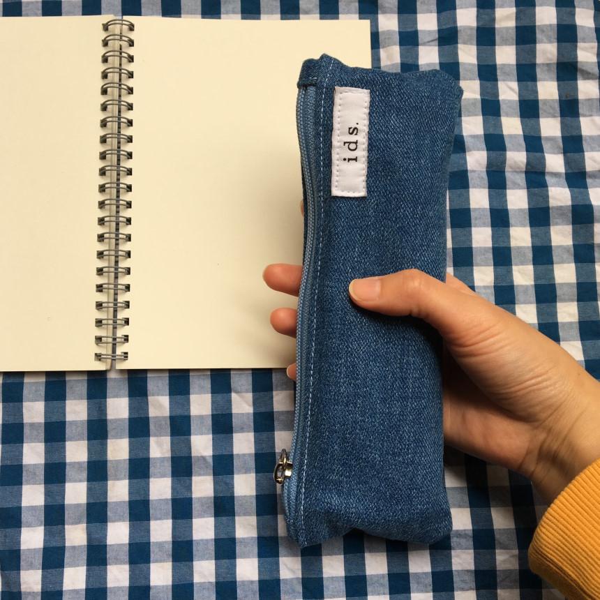 데님 필통(Denim pencil case)