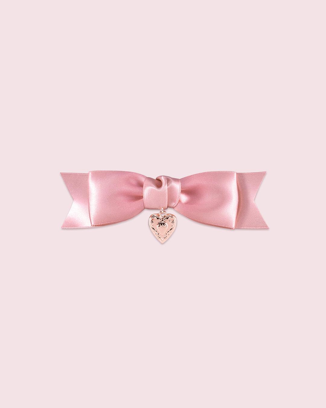 Strawberry Cupid Hair Clip - Strawberry Pink