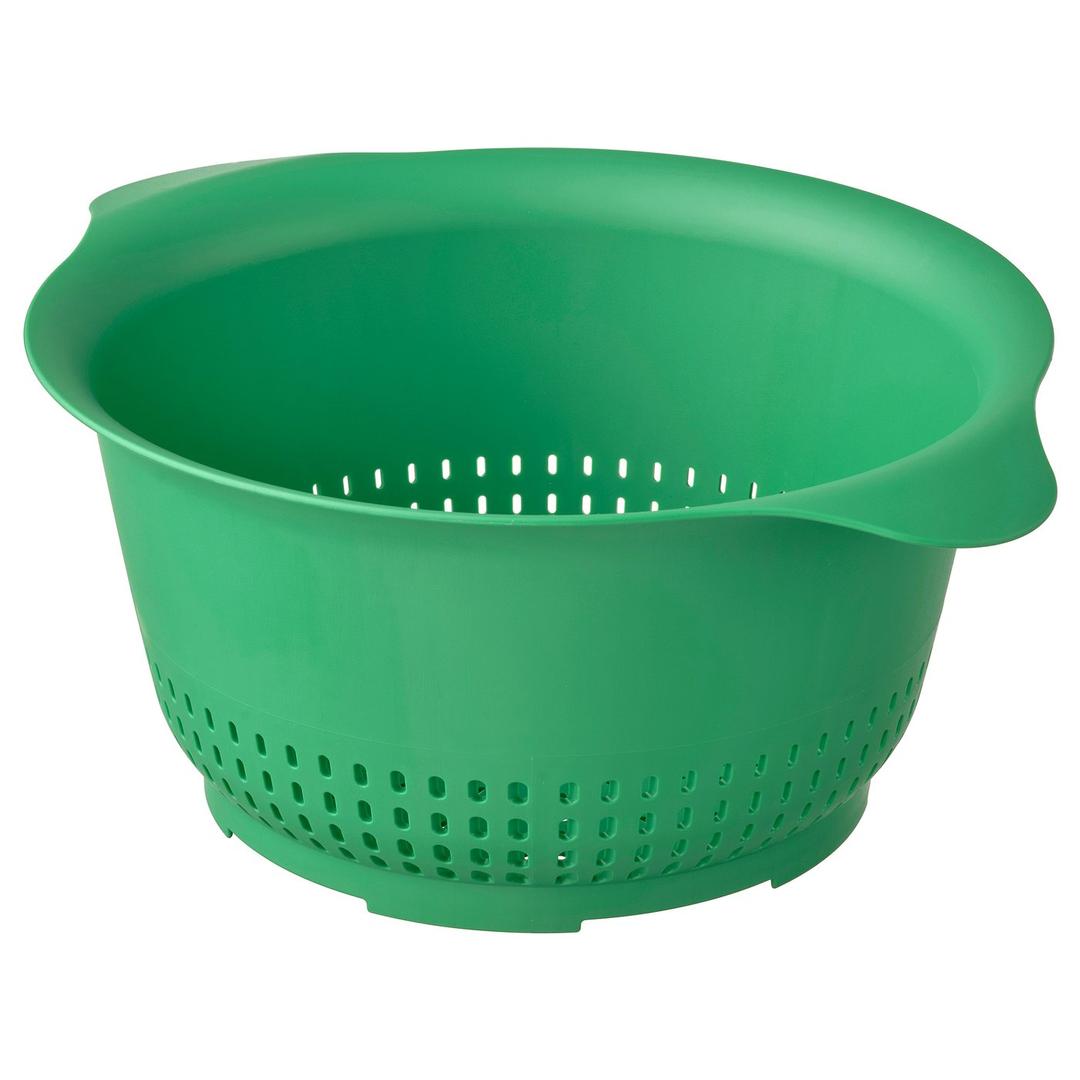 UPPFYLLD 웁퓔드 콜랜더 - 브라이트그린 24 cm