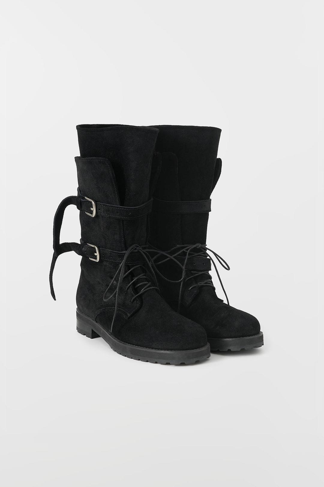 Double Lace-Up Boots