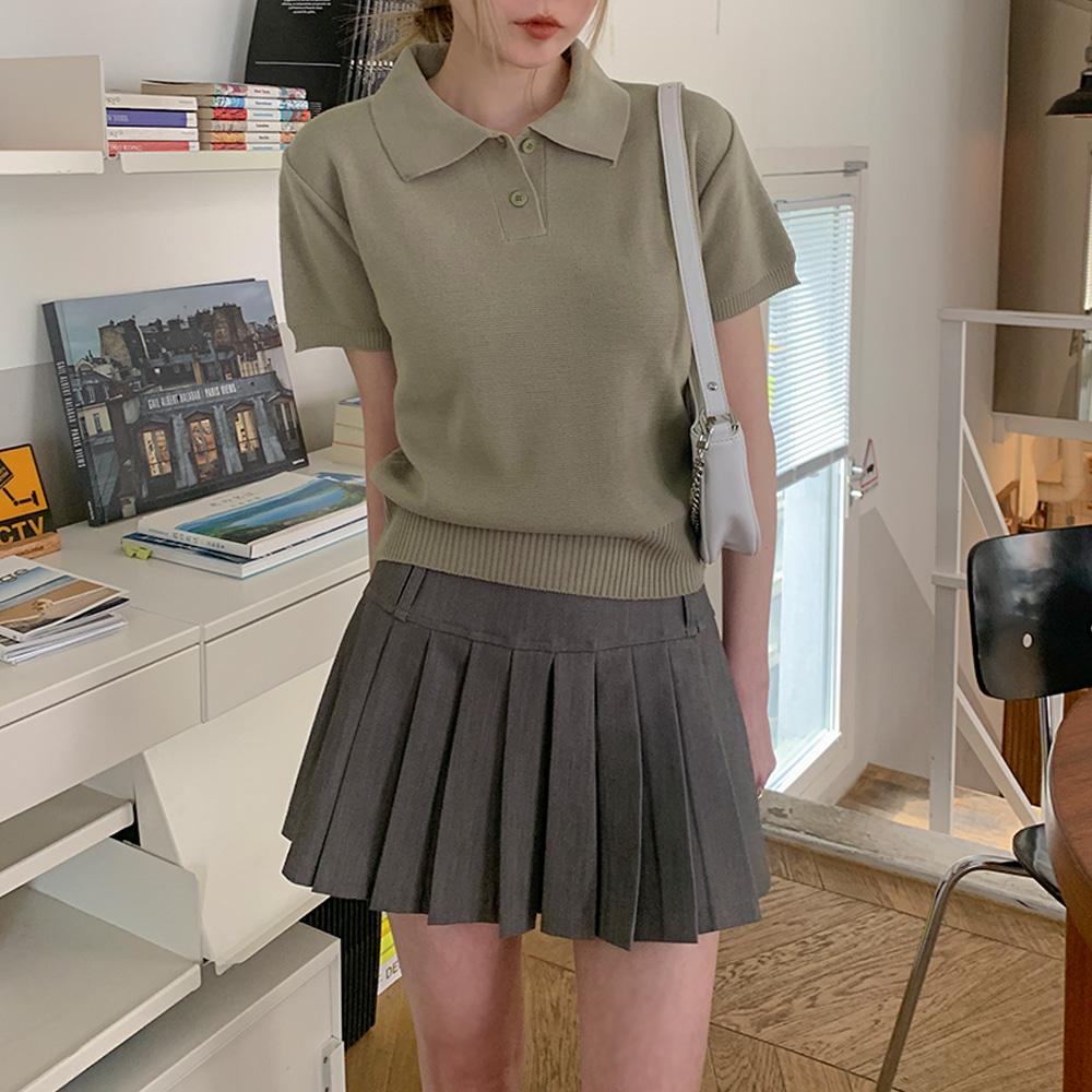 [MADE] 아미드 카라 반팔니트