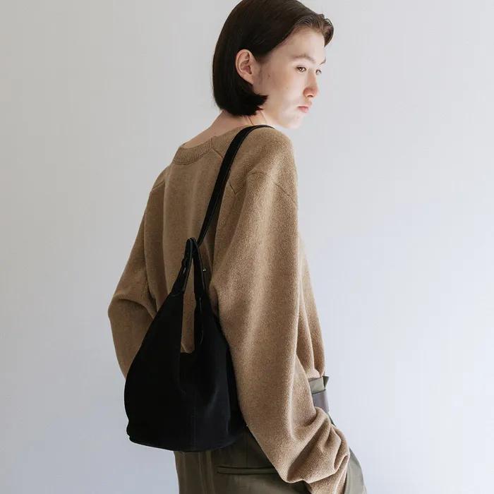 Tourer Small Suede Black F021_10