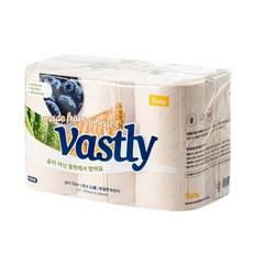 바스틀리 먼지없는 친환경 3겹 토일렛롤 33m 화장지 휴지, 12개입, 1개